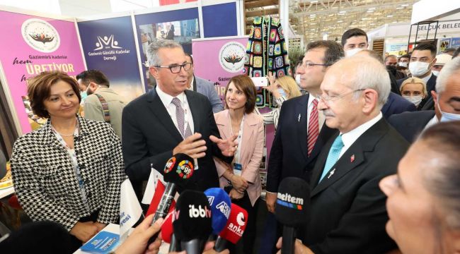Başkan Arda, Kılıçdaroğlu'na sosyal projelerini anlattı
