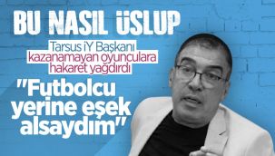 Başkan futbolculara kızdı: Eşek alsaydım