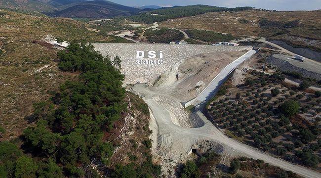 Belenyenice Barajı yıl sonu su tutmaya başlayacak