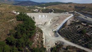 Belenyenice Barajı yıl sonu su tutmaya başlayacak