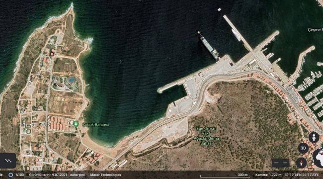 Çeşme Limanı genişliyor, ilçe TIR'la dolacak