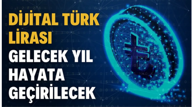 Dijital Türk lirası geliyor!