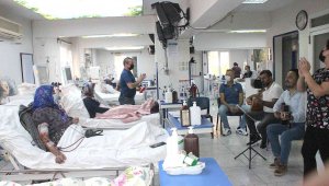 Diyaliz hastalarına müzikli terapi