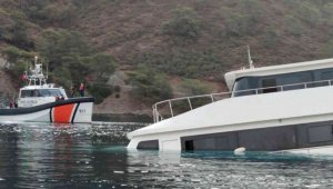 Fethiye'de batan tekneden 3 kişi kurtarıldı