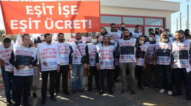 İzmir metro ve tramvayında grev hazırlığı