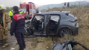 İzmir-Ödemiş yolunda feci kaza: 3 ölü