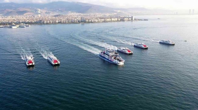 İzmir trafiğine deniz ferahlığı