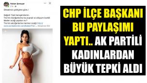Kadın görselli paylaşım ortalığı karıştırdı