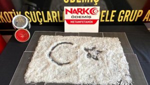 Kamyonet aküsünde metamfetamin ele geçirildi
