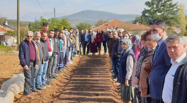 Kıraç topraklardan oluşan Barza Bölgesi'nde yetişecek
