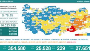 Korona virüsten 229 kişi hayatını kaybetti
