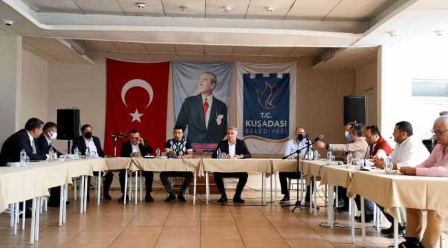 Kuşadası kent meydanında esnafımızı mağdur etmeyeceğiz