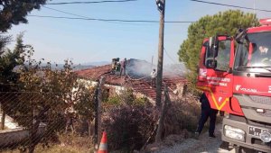 Manisa'da korkutan yangın