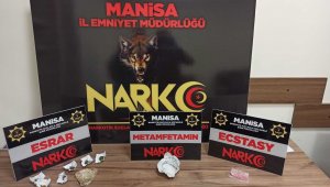 Manisa'da uyuşturucu ele geçirildi; 3 kişi tutuklandı