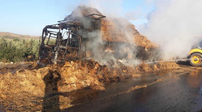 Manisa'daki kazada bir kişi yanarak hayatını kaybetti