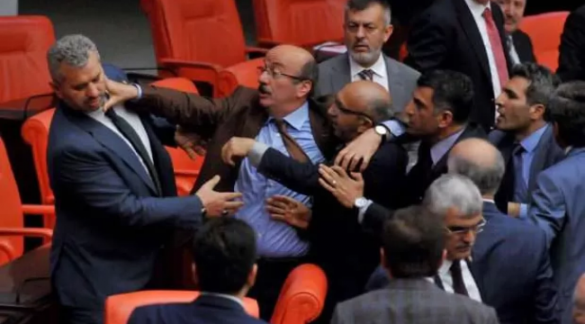 Mecliste kavgayı önleyecek sistem