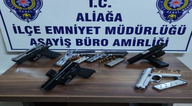 Pazarlık sırasında silah kaçakçılarına baskın: 5 tutuklama