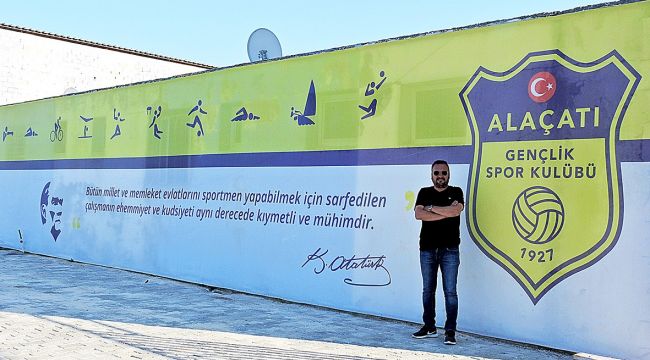 Sahasını kiralayan Alaçatıspor'da hedef 3.lig 