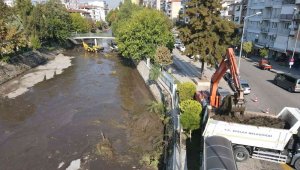 Tabakhane Deresi temizleniyor