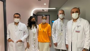 Tek ameliyatla üç organı alınan hasta evine döndü