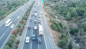 Trafik canavarlarını drone'lu tespit 