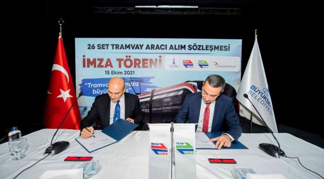 İzmir'e 26 tramvay seti geliyor