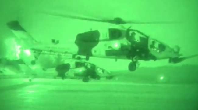 Türk askerinden teröristlere 'Pençe'