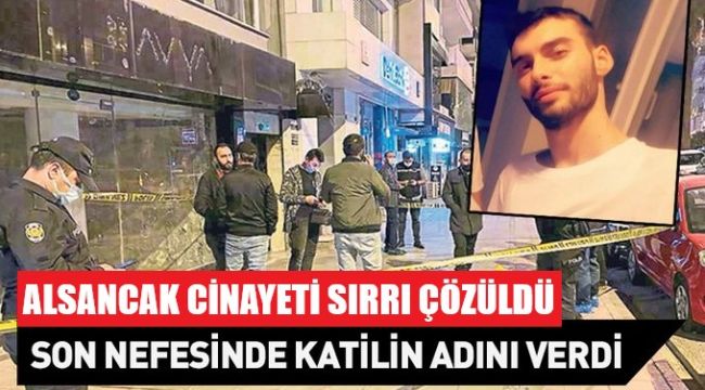 Yaralı halde kaçarken katilinin adını söyledi