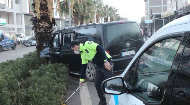 Yoğun yağış kazaları da beraberinde getirdi