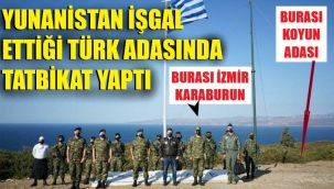 Yunanistan'dan İzmir manzaralı tatbikat