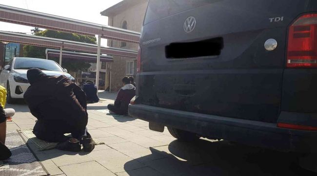 Zabıta müsaade edince, cami bahçesi araç otoparkına döndü