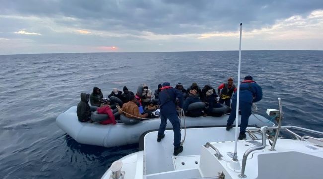 157 düzensiz göçmen kurtarıldı