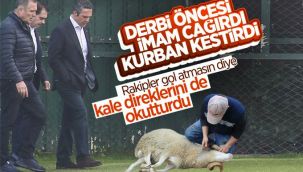 Ali Koç, Galatasaray maçı öncesi kurban kestirdi