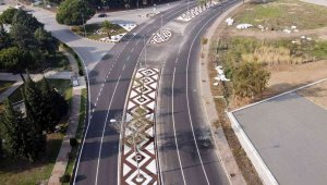 Aliağa'da Necmettin Giritlioğlu Caddesi'ne estetik dokunuş