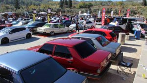 Antik kentte araba fuarı