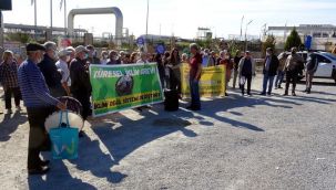 Aydın'da jeotermale karşı eylem