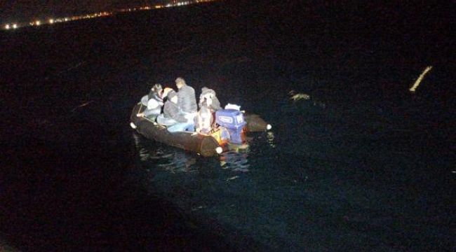Ayvalık açıklarında 45 kaçak göçmen kurtarıldı