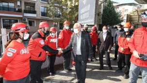 Başkan Selvitopu AKUT tatbikatında