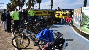 Bisiklet tutkunlarından yol tepkisi