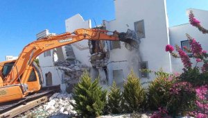 Bodrum'da bitmeyen yıkımlar! 3 yıldır sürüyor