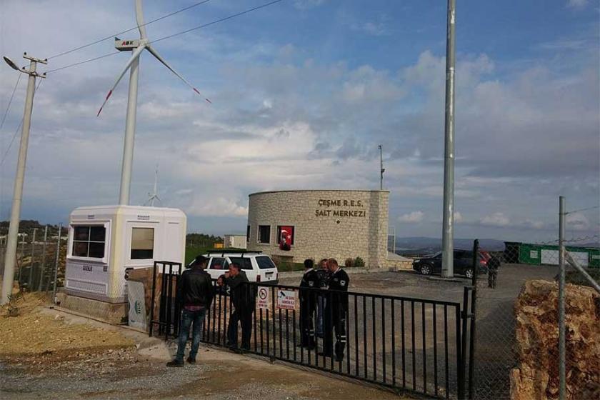 Çeşme RES planları iptal