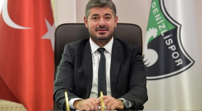 Denizlispor'da Başkan Uz'dan taraftara çağrı