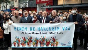 Dünya Çocuk Hakları Konak'ta savunuldu