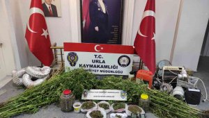 Evini imalathaneye çevirmiş