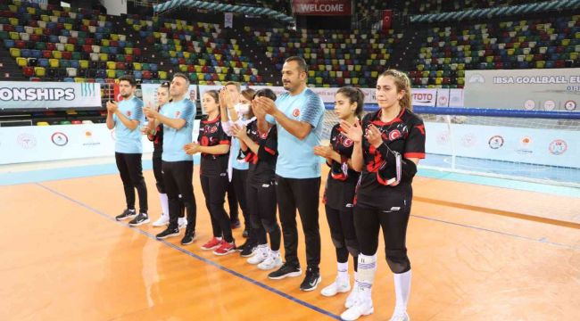 Golbol Kadın Milli Takımı Avrupa ikincisi oldu