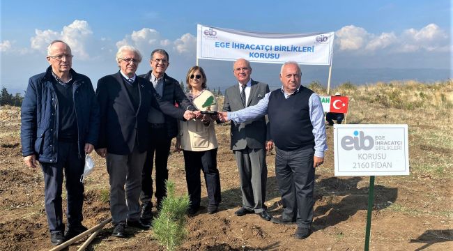 İhracat şampiyonları için EİB Korusu oluşturuldu