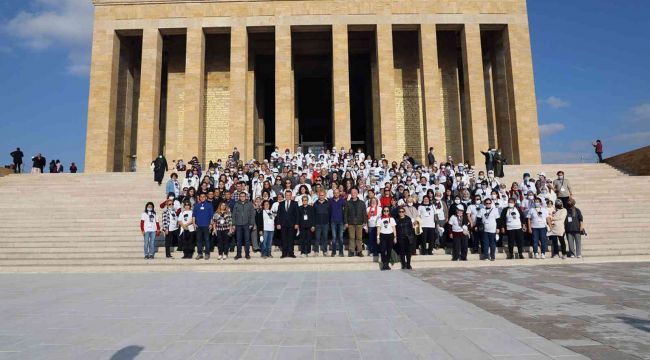 İlk defa Anıtkabir'i ziyaret ettiler