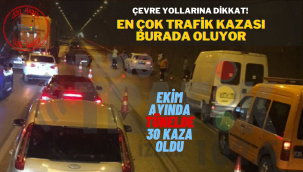 İzmir'de en çok kaza buralarda oluyor!