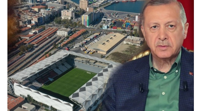 İzmir'deki iki kulübün stat kavgası Erdoğan'ın programına yansıdı