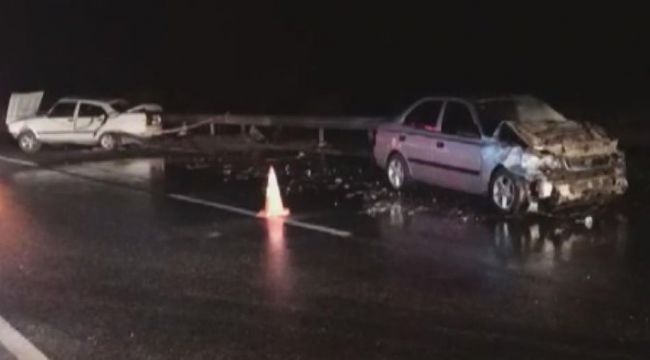 İzmir'de feci kaza: 1 ölü, 2 yaralı